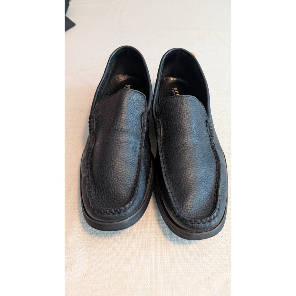 Men's Sperry Black Leather Loafers size 11M